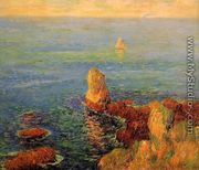 Calm Sea at L'Ile de Groux - Henri Moret