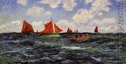 Fishing Boats off the Coast - Henri Moret