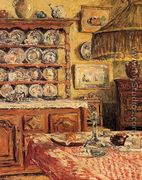 The Dining Room after Lunch - Maxime Maufra