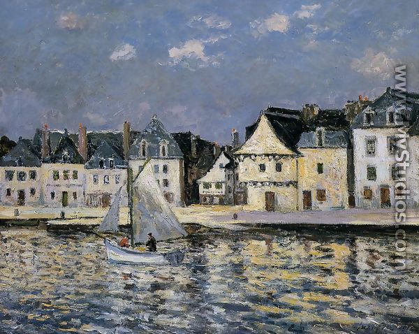 The Port of Saint Goustan, Brittany - Maxime Maufra