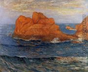 The Red Rocks at Belle Ile, Finistere - Maxime Maufra