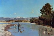 The Banks of the Durance at Puivert II - Paul-Camille Guigou