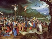 The Crucifixion - Jan The Elder Brueghel