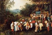 The Wedding Feast - Jan The Elder Brueghel