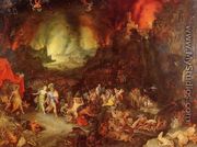 Aenaes and the Sybil in Hades - Jan The Elder Brueghel