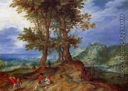 On the Road to Market - Jan The Elder Brueghel