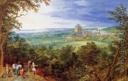 Landscape with the Chateau de Mariemont - Jan The Elder Brueghel