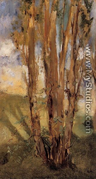 Study of Trees - Edouard Manet