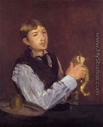 Young Man Peeling a Pear - Edouard Manet