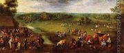 Flemish Dairy Farm - Jan The Elder Brueghel