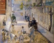 Rue Mosnier with Road Menders - Edouard Manet