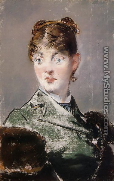 Parisienne, Portrait of Madame Jules Guillemet - Edouard Manet