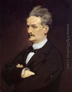Portrait of M. Henri Rochefort - Edouard Manet