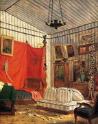 Count de Mornay's Apartment - Eugene Delacroix