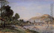 The Banks of the Isere at Grenoble in Spring - Johan Barthold Jongkind