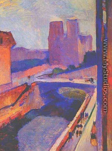 Notre Dame sunrise - Henri Matisse