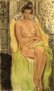 Nude in an Armchair, Legs Crossed - Henri Matisse