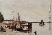 Anvers, Fishing Boats - Eugène Boudin
