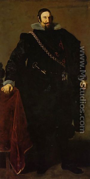 Don Gaspar de Guzman, Count of Oliveres and Duke of San Lucar la Mayor - Diego Rodriguez de Silva y Velazquez