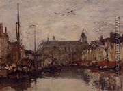 The Merchant Dock - Eugène Boudin
