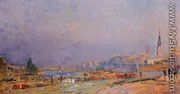 The Banks of the Seine at Rouen - Albert Lebourg