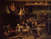 The Fat Kitchen - Jan Steen