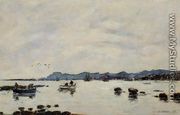 Golfe-Juan, the Bay and the Mountains of Esterel - Eugène Boudin