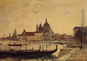Venice, Le Mole et la Salute - Eugène Boudin