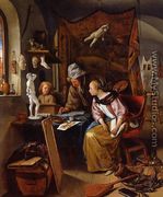 The Drawing Lesson - Jan Steen