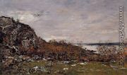 The Mouth of the Elorn in the Area of Brest - Eugène Boudin