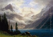 Mountain Scene I - Albert Bierstadt