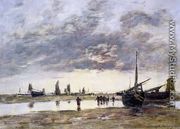 Low Tide at Berck - Eugène Boudin
