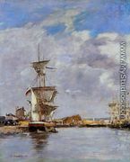 Deauville, the Harbor VIII - Eugène Boudin