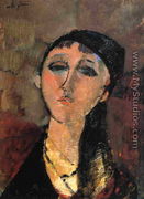 Portrait of a Young Girl I - Amedeo Modigliani