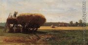 The Harvest - Camille Pissarro