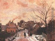 Lower Norwood under Snow - Camille Pissarro