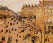 Place du Thretre Francais: Sun Effect - Camille Pissarro