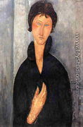 Woman with Blue Eyes - Amedeo Modigliani