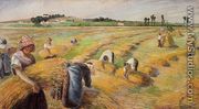 The Harvest I - Camille Pissarro