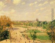 The Tuilleries Gardens: Morning, Spring, Sun - Camille Pissarro