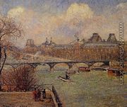 View of the Seine from the Raised Terrace of the Pont-Neuf - Camille Pissarro