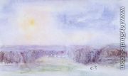 Landscape at Eragny - Camille Pissarro