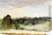 Eragny Landscape - Camille Pissarro