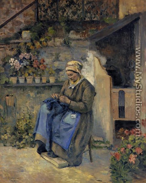 Mother Jolly - Camille Pissarro