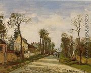 The Road to Versailles at Louveciennes - Camille Pissarro