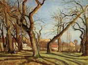Groves of Chestnut Trees at Louveciennes - Camille Pissarro