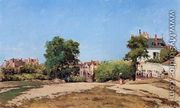 The Crossroads, Pontoise - Camille Pissarro