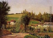 Path of l'Hermitage at Pontoise - Camille Pissarro