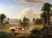 View of Esopus Creek, Ulster County, New York - Asher Brown Durand