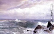 Gull Rock, Newport, Rhode Island - William Trost Richards